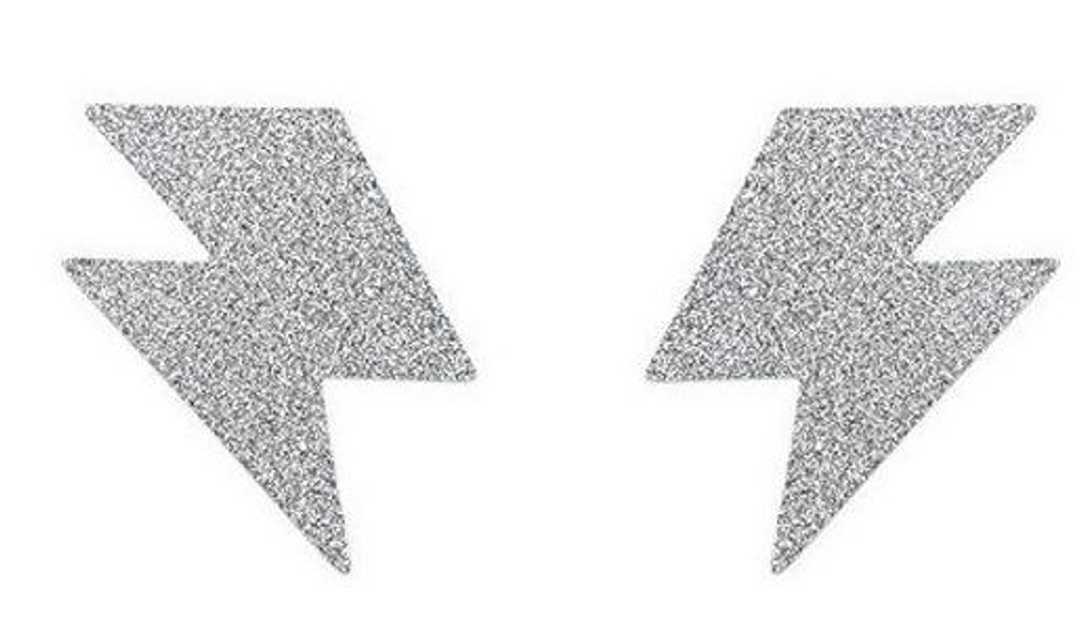 Серебристые пэстисы-молнии Flash (Цвет: серебристый)