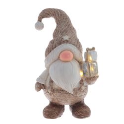 GAEM Фигурка декоративная "Гном" с подсветкой (LR44х2), L15 W10 H24 см