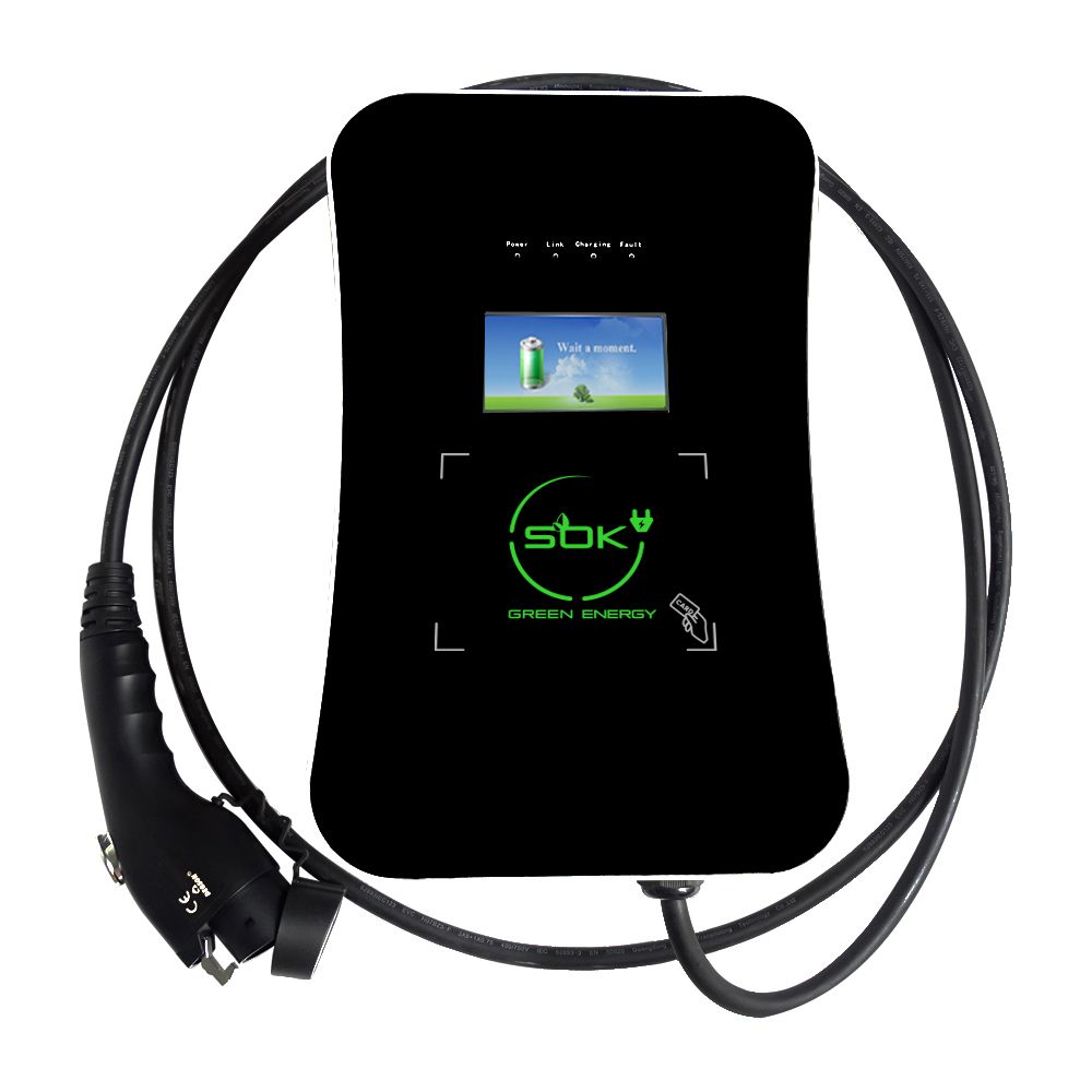 Зарядная станция S'OK Green Energy M3W Series Wallbox EV Charger, 3 фазы, 11 кВт, 16a/380v (SM3W31116542-5wf) - 3