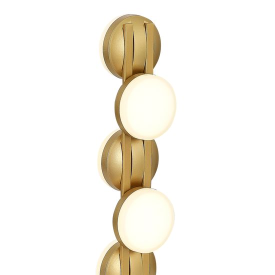 SL6610.204.06 Прикроватная лампа ST-Luce золотистый/белый LED 1*12W 4000K MONRO