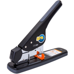 Степлер металлический DELI до 120 листов (скобы 23/6 - 23/17), черный