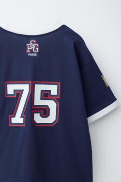 ZARA ПИЖАМА С ПРИНТОМ PSG ®, СИНИЙ