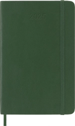 Ежедневник на 2025 год Moleskine Classic Soft (DSK1512DC2) 9х14см мягкая обложка зеленый