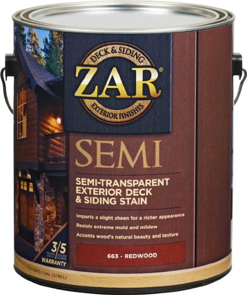 Пропитка для защиты древесины Zar Semi-Transparant Deck &amp; Siding