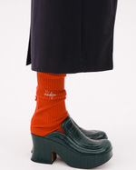 Гетры с шерстью Ржавчина