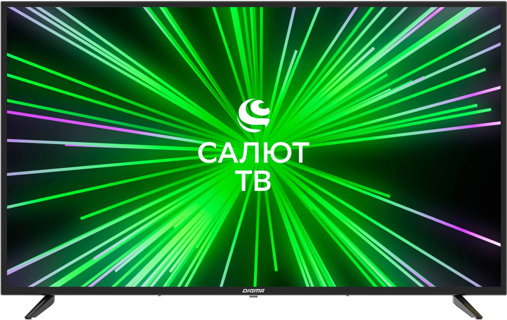 Телевизор ЖК 43" Digma DM-LED43UBB35 черный