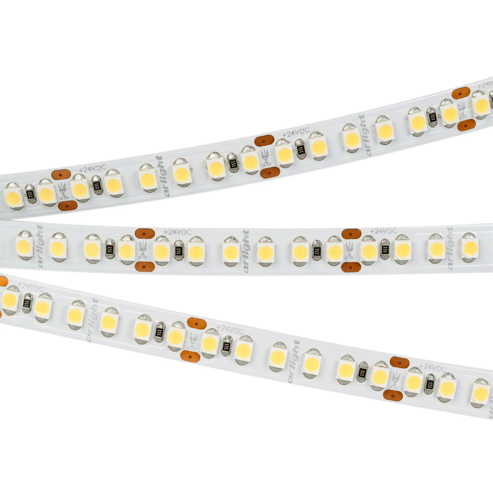 Светодиодная лента UL-A180-8mm 24V Warm3000 (14.4 W/m, IP20, 5m) (Arlight, Открытый) 028576(3)