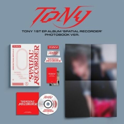 Альбом TONY - SPATIAL RECORDER 1st EP Album PHOTOBOOK Version