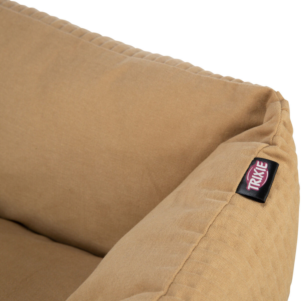 Лежак Marley прямоугольный с бортиком, 60 х 50 см, охра, Trixie