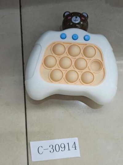 Игрушка антистресс с музыкой 14х12 см, 3 видов микс, коробка с-30914из