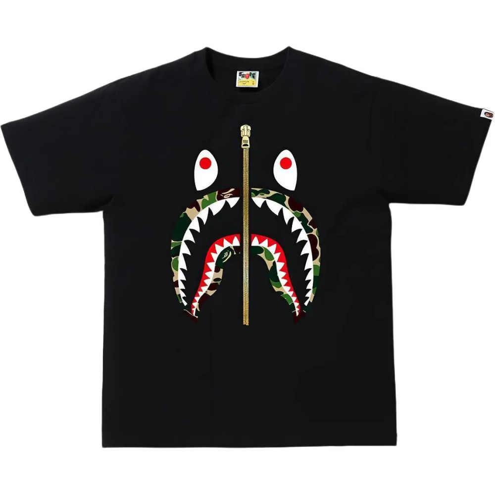 A Bathing Ape Bathing Ape Zip Shark Short Sleeve Футболка