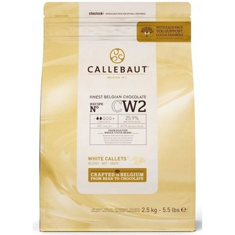 Шоколад белый Callebaut 25,9% 2,5 кг