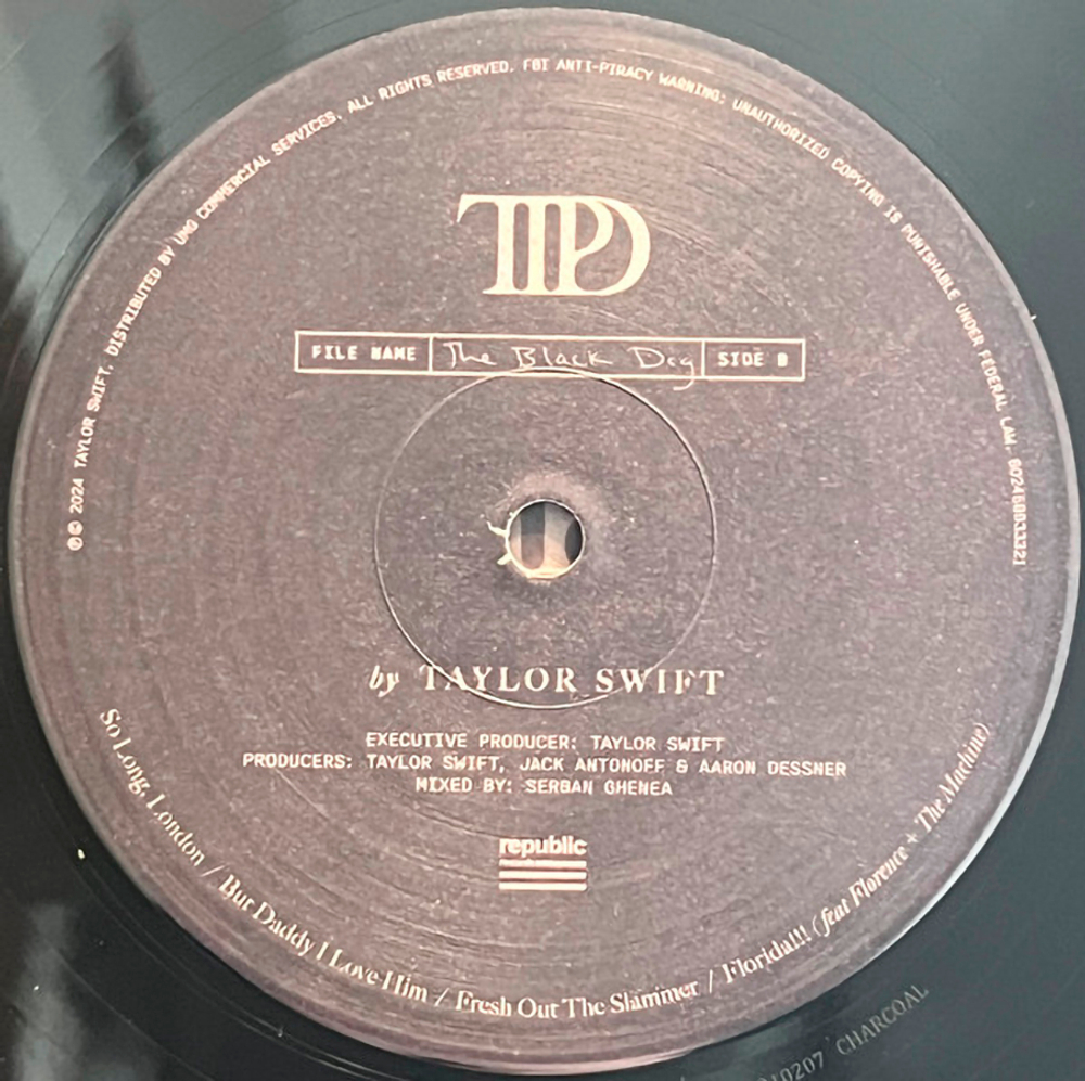 Taylor Swift / The Tortured Poets Department (Coloured Vinyl)(2LP)