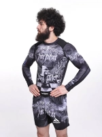 Рашгард мма с длинным рукавом форма для тренировок mma