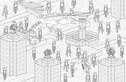 Hachette раскраска по номерам Minecraft - Le livre de coloriage officiel