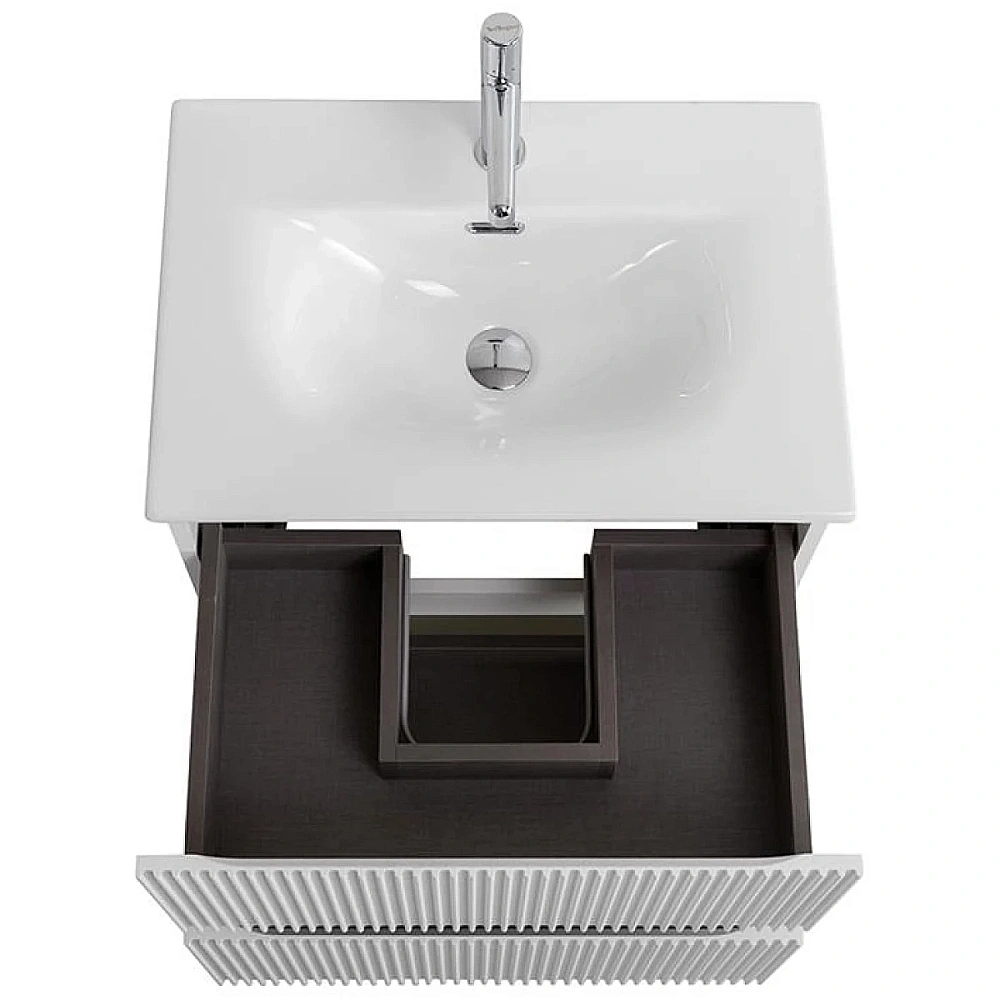 Тумба с раковиной BelBagno UNO-MINI 50 Bianco Opaco