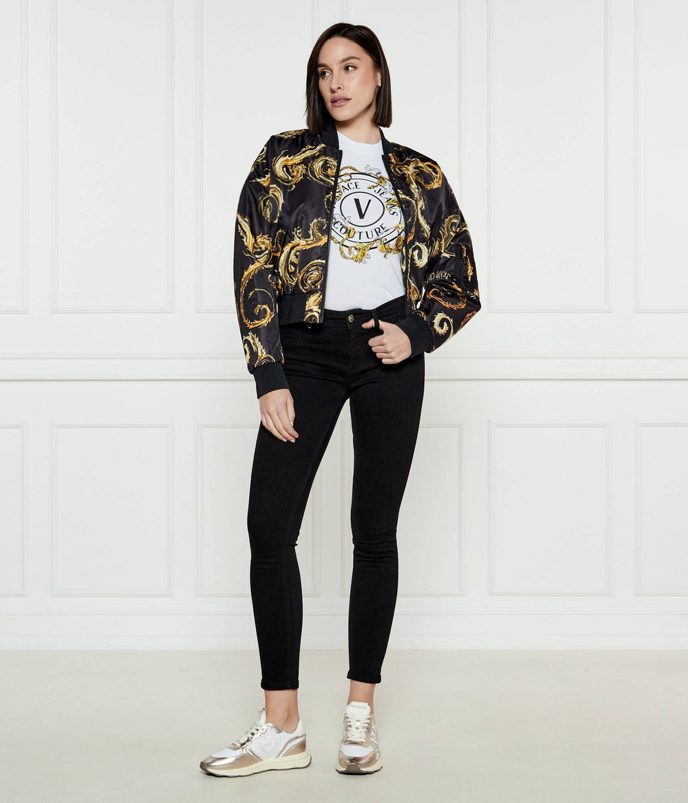 Футболка Versace Jeans Couture - белый(78HAHC01CJ02C)