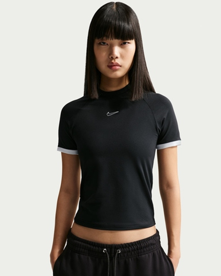 Футболка женская NIKE W NK SS FITTED TOP GLS