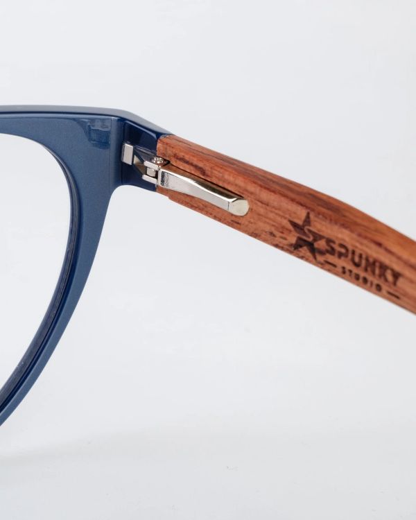 Очки солнцезащитные Catwalk 5 Blue wood / Dark grey - фото 5