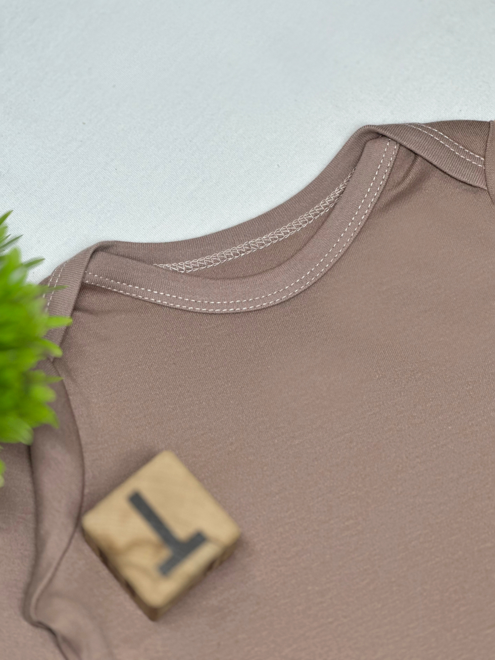 Футболка с длинным рукавом Тауп Грей