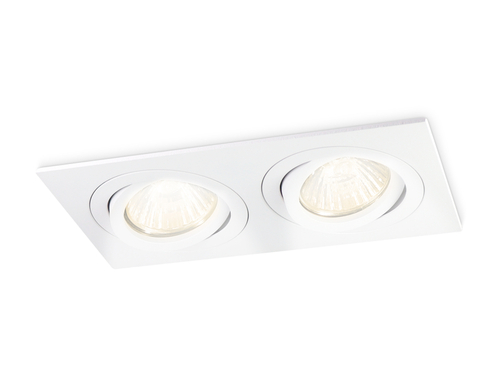 Встраиваемый поворотный точечный светильник GU5.3 TN102626/2 WH белый GU5.3 175*95*28