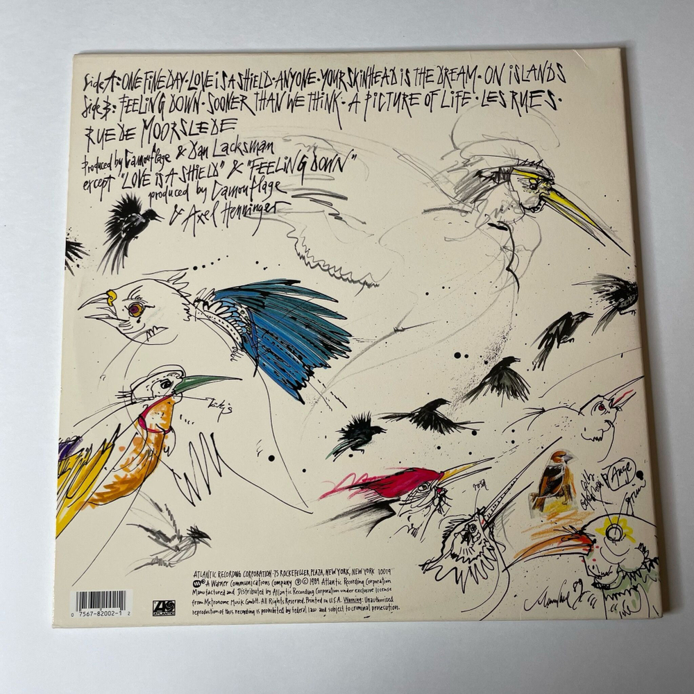 Винтажная виниловая пластинка LP Camouflage Methods Of Silence (USA 1989) One Fine Day