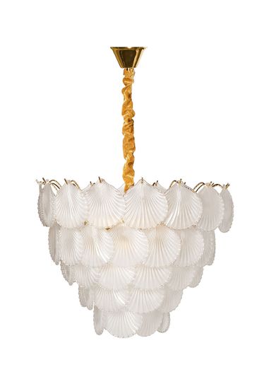 92EL-YG18516-10P Люстра латунь D.58*H.43см