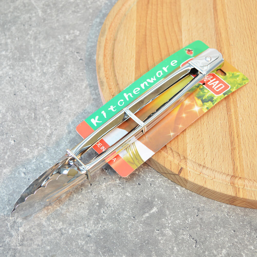 Щипцы кухонные 22см нерж