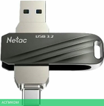 USB Flash-накопитель Netac NT03US11C-064G-32BK