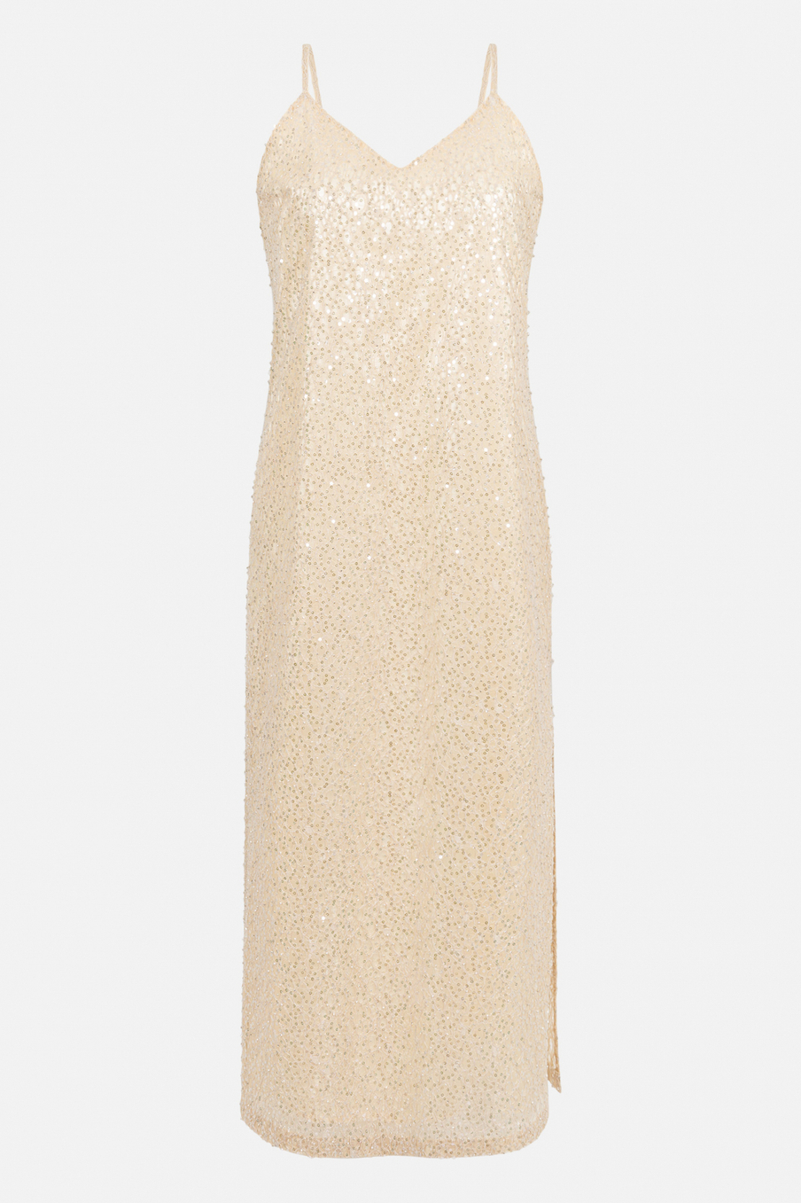 Платье-комбинация с вышивкой