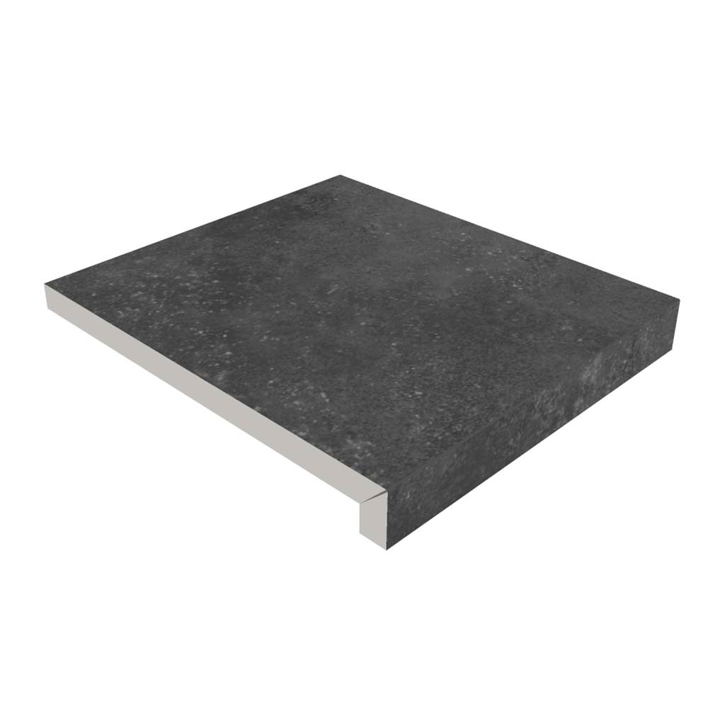 Cтупень рядовая loft LIFEBRICK OUTDOOR LIMESTONE BLACK
