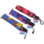 Зонт женский полуавтомат «Ultramarine- Влюбленность», микс 6 цветов, 8 спиц, d-100см, длина в слож. виде 28см, голубые цветы