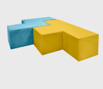 📘 Книги и… мягкие модули 🌈— где чтение сливается с уютом, а воображение обретает форму!