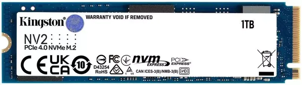 Накопитель SSD Kingston M.2 1000GB NV2 SNV2S/1000G