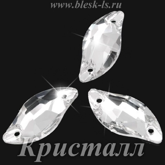 Пришивной листок Dongzhou с 2 отверстиями, Кристалл