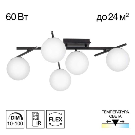 Потолочная светодиодная люстра Citilux Dorsy CL223152