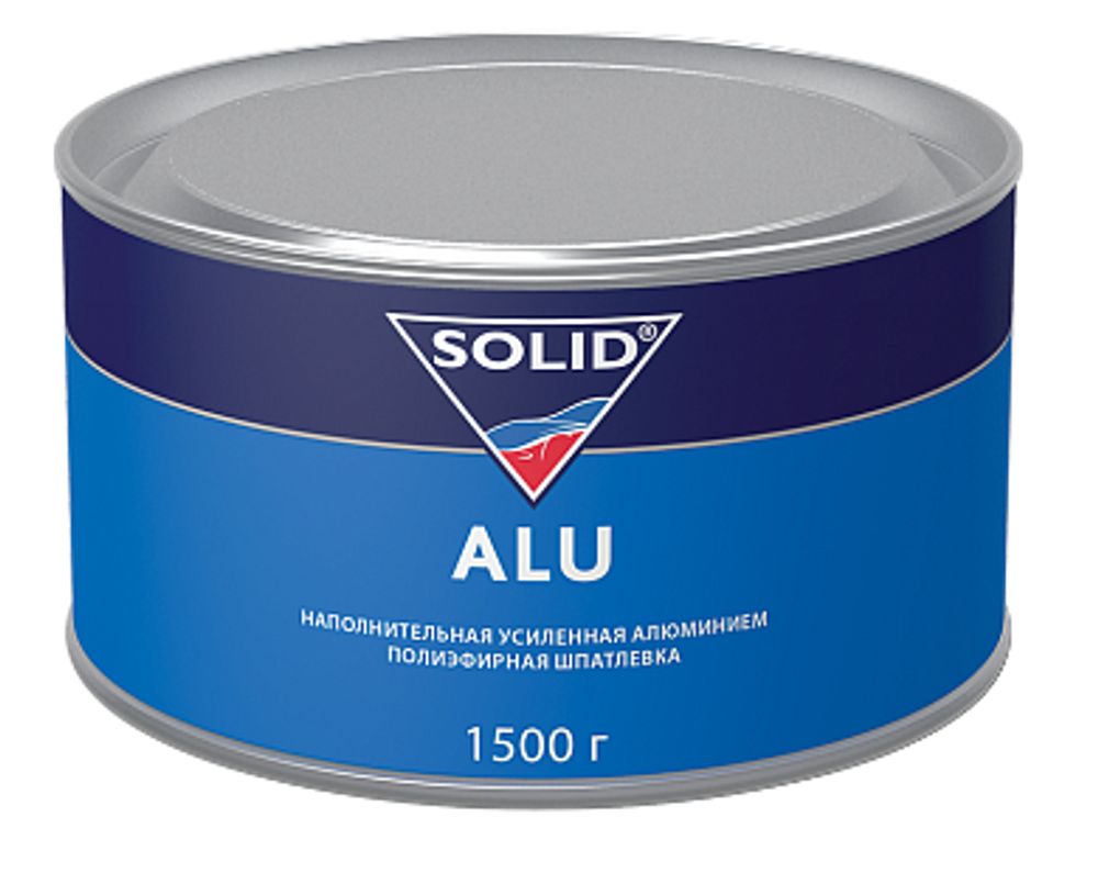 Шпатлевка Solid ALU 1,5 кг наполнит. усилен. алюминием (SOLID)