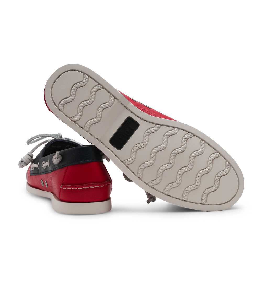 Кожаные мокасины POLO RALPH LAUREN - темно-синий(803893737)