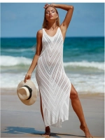 Туника пляжная вязаная