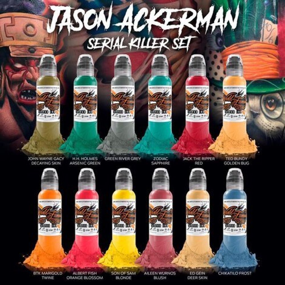 Jason Ackerman Serial Killer 12 Bottle