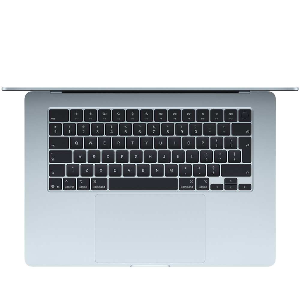 15-inch MacBook Air: Apple M5 chip with 10-core CPU and 10-core GPU, 16GB, 512GB SSD - Sky Blue,Model A3448
