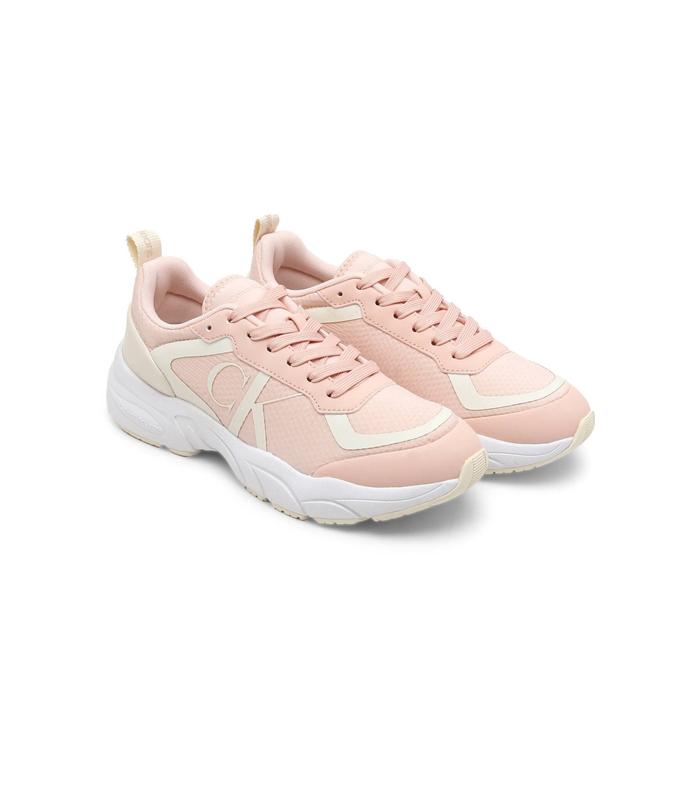 Кроссовки RETRO TENNIS OVER CALVIN KLEIN JEANS - пудро-розовый(YW0YW00946)