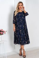 Платье Хелен (темно-синий) Р11-1075/4 Nikol