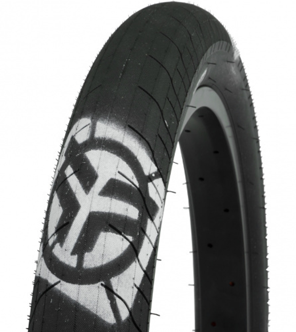 BMX Покрышка Federal Command LP сталь (2,40" 60psi (черный / белый) арт: TYFE004-BK6-2400)