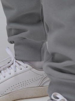 Костюм мужской спортивный на молнии (с начесом). Грей