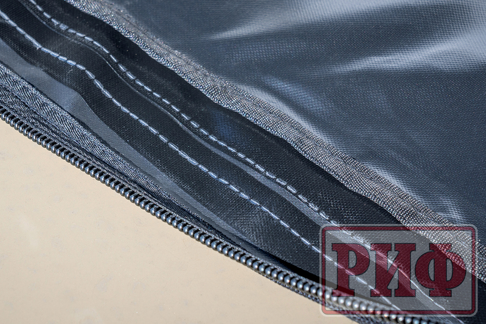 Бокс автомобильный на крышу мягкий (98x73.5x32 см) РИФ