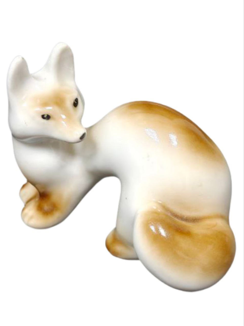 &&& Фарфоровая статуэтка (миниатюра) "Куница" ЛФЗ