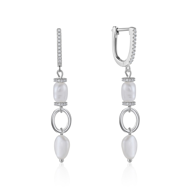 Серьги с жемчугом