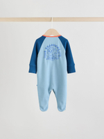 Комбинезон / Cлип для малышей Next F35-909, 3 шт., Молоный, Голубой, Серый