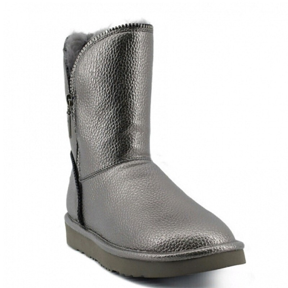 Угги UGG & Jimmy Choo Granular Skin Grey